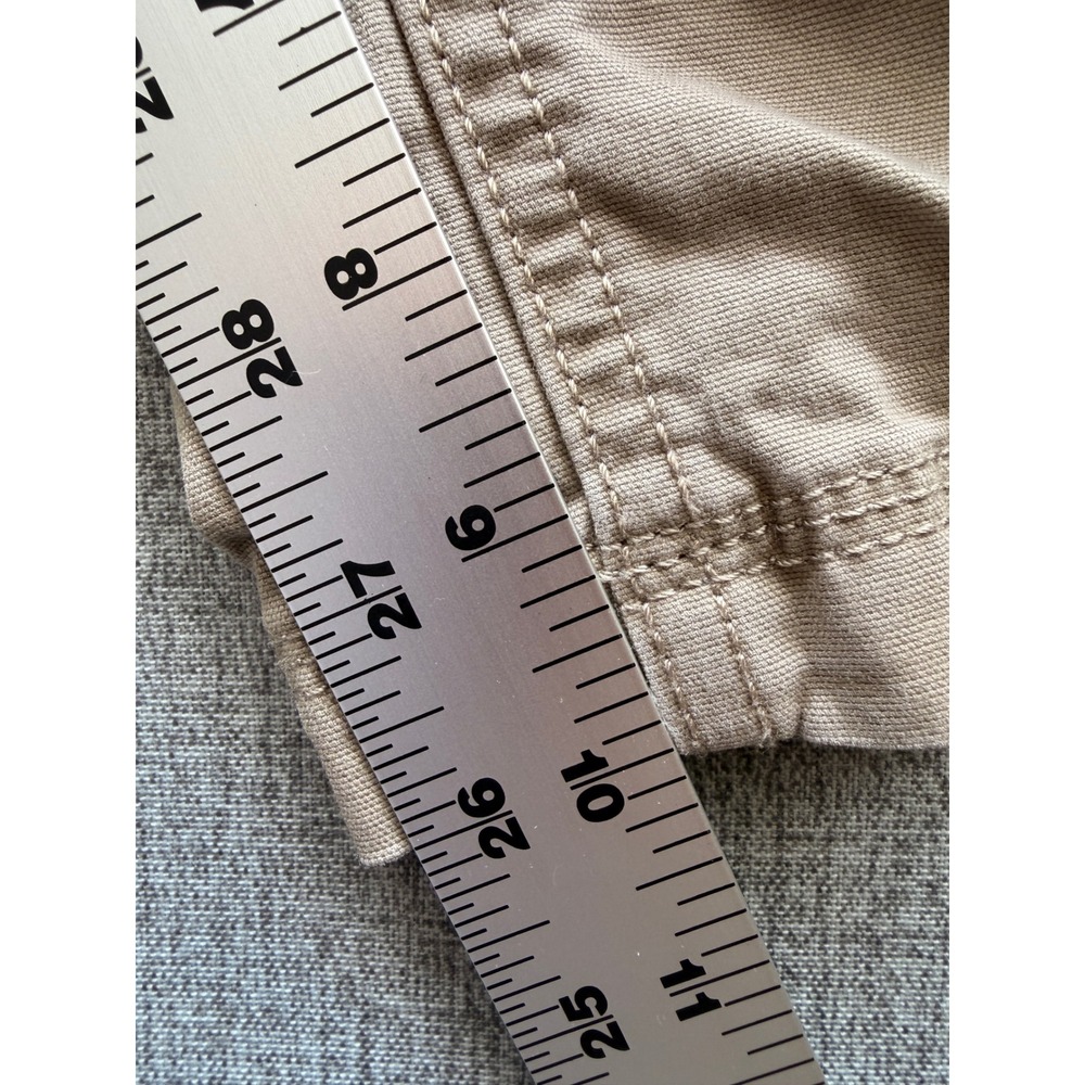 Prana Zion Carpenter Shorts Mens 28 Khaki Tan Stretch Canvas Hiking Utility 11L - Picture 6 of 6